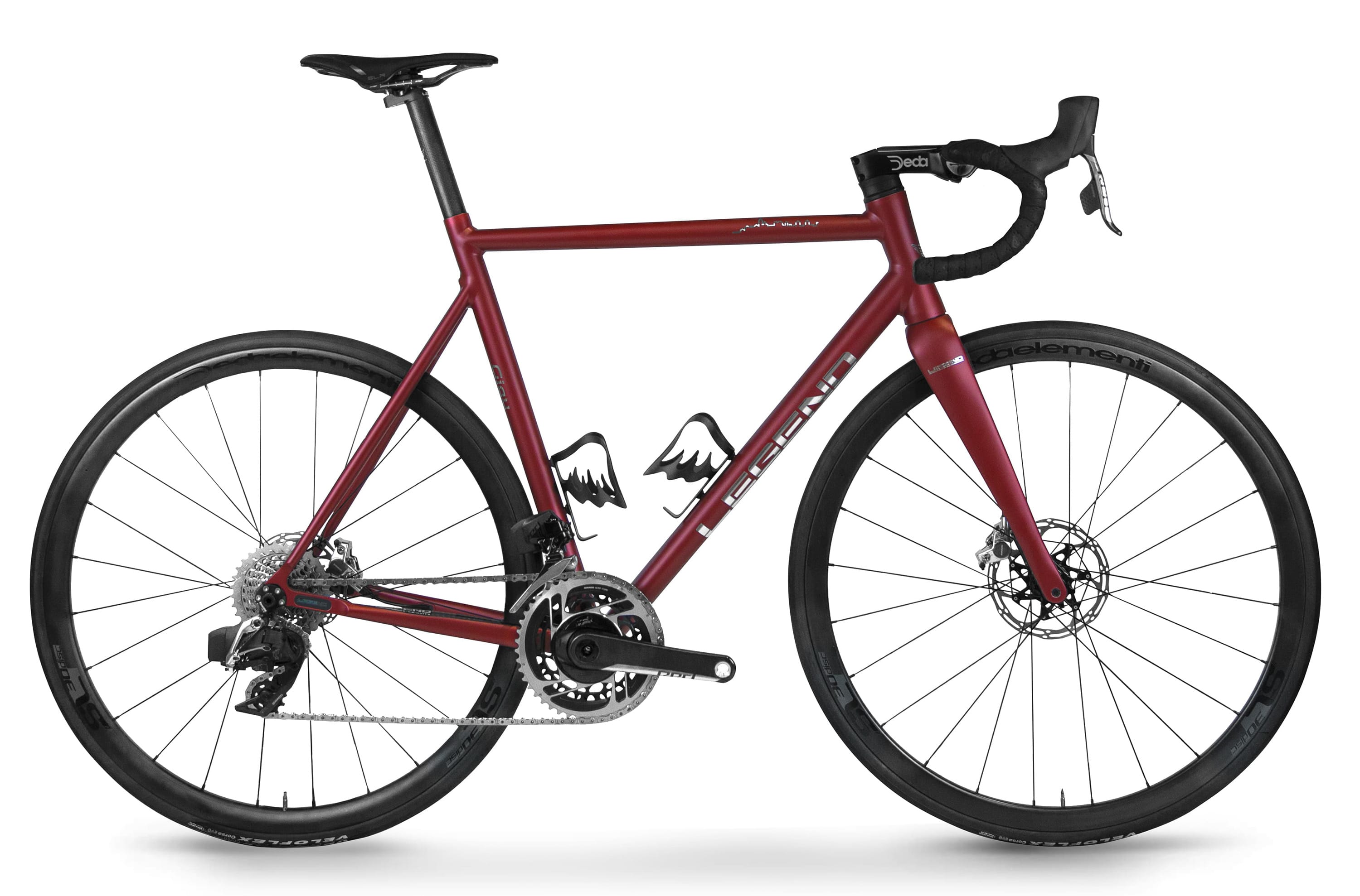 Custom aluminum road bike frame Giau by Bertoletti